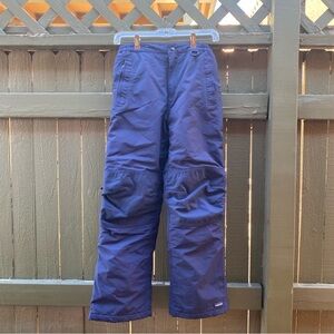 Lands' End Kids Navy Snow Pants